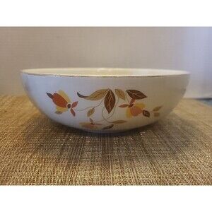 Hall’s Superior Quality Kitchenware Mary Dunbar Jewel Vintage 9” Salad Bowl